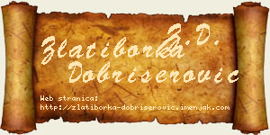 Zlatiborka Dobrišerović vizit kartica
